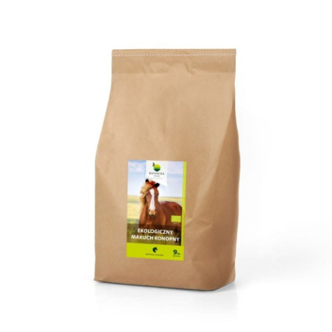 BOTANIKA ECO Makuch konopny 9kg - wsparcie dla koni z RAO, uczuleniami i wrzodami.