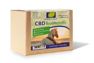 NATURE’S BEST CBD Knabberrolle 2 kg konopia na aparat ruchu