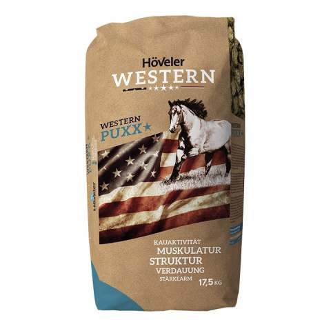 HÖVELER Western PuXX 17,5 kg Trawokulki dla koni westernowych HÖVELER Western PuXX 17,5 kg Trawokulki dla koni westernowych