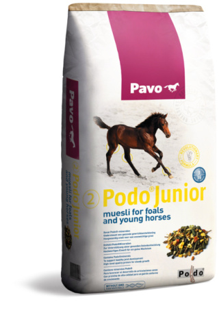 PAVO Podo Junior 15 kg – Musli dla źrebiąt i młodych koni